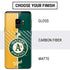 MLB Oakland Athletics Split Galaxy S9 Skin