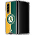 MLB Oakland Athletics Split Galaxy Z Fold4 5G Clear Case