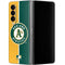 MLB Oakland Athletics Split Galaxy Z Fold4 5G Skin