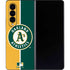MLB Oakland Athletics Split Galaxy Z Fold4 5G Skin