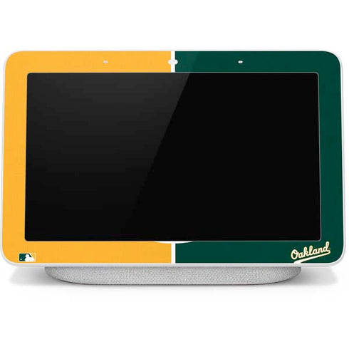 MLB Oakland Athletics Split Google Home Hub Skin