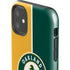 MLB Oakland Athletics Split iPhone 11 Impact Case
