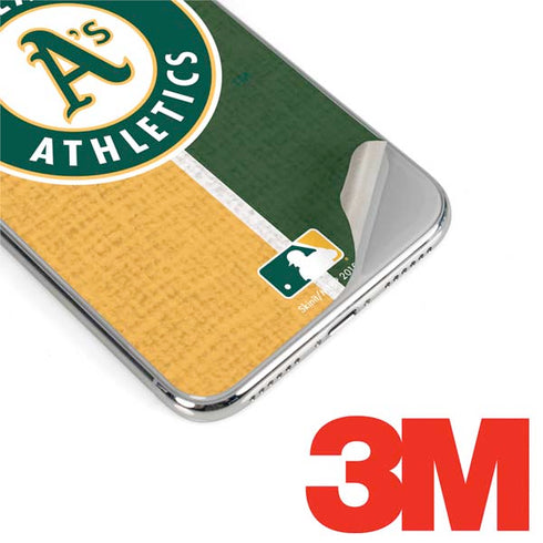 MLB Oakland Athletics Split iPhone 11 Pro Skin