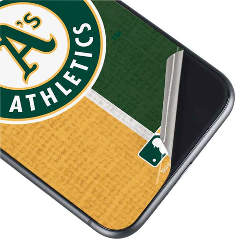 MLB Oakland Athletics Split iPhone 11 Skin