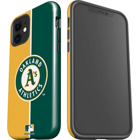 MLB Oakland Athletics Split iPhone 12 Impact Case