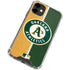 MLB Oakland Athletics Split iPhone 12 Mini Clear Case