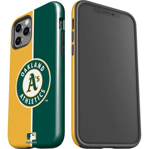 MLB Oakland Athletics Split iPhone 12 Pro Impact Case