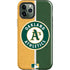 MLB Oakland Athletics Split iPhone 12 Pro Max Impact Case