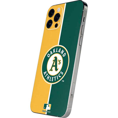 MLB Oakland Athletics Split iPhone 12 Pro Max Skin