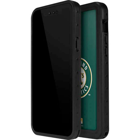 MLB Oakland Athletics Split iPhone 12 Pro Max Waterproof Case