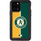 MLB Oakland Athletics Split iPhone 12 Pro Waterproof Case