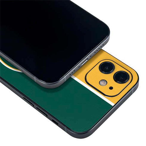 MLB Oakland Athletics Split iPhone 12 Skin