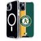 MLB Oakland Athletics Split iPhone 13 MagSafe Case