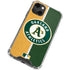 MLB Oakland Athletics Split iPhone 13 Mini Clear Case