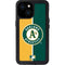 MLB Oakland Athletics Split iPhone 13 Mini Waterproof Case