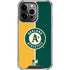 MLB Oakland Athletics Split iPhone 13 Pro Clear Case