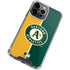 MLB Oakland Athletics Split iPhone 13 Pro Clear Case