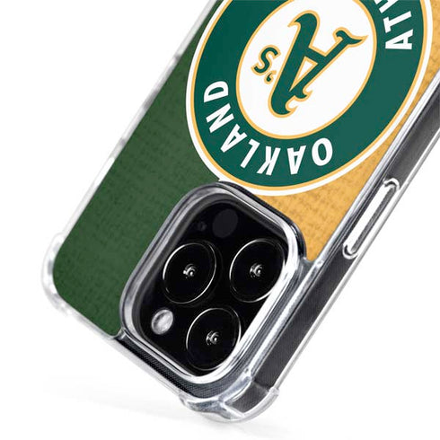 MLB Oakland Athletics Split iPhone 13 Pro MagSafe Case