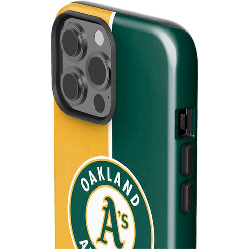 MLB Oakland Athletics Split iPhone 13 Pro Max Impact Case