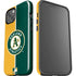 MLB Oakland Athletics Split iPhone 15 Impact Case