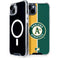 MLB Oakland Athletics Split iPhone 15 MagSafe Case