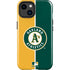 MLB Oakland Athletics Split iPhone 14 Plus Impact Case