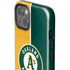 MLB Oakland Athletics Split iPhone 15 Plus Impact Case