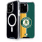 MLB Oakland Athletics Split iPhone 15 Pro MagSafe Case