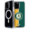 MLB Oakland Athletics Split iPhone 15 Pro Max MagSafe Case