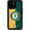 MLB Oakland Athletics Split iPhone 14 Pro Max Waterproof Case