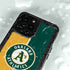 MLB Oakland Athletics Split iPhone 14 Pro Max Waterproof Case