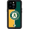 MLB Oakland Athletics Split iPhone 14 Pro Waterproof Case