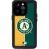 MLB Oakland Athletics Split iPhone 14 Pro Waterproof Case