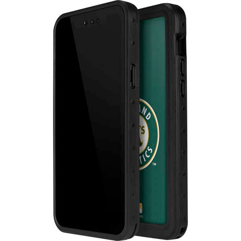MLB Oakland Athletics Split iPhone 15 Waterproof Case