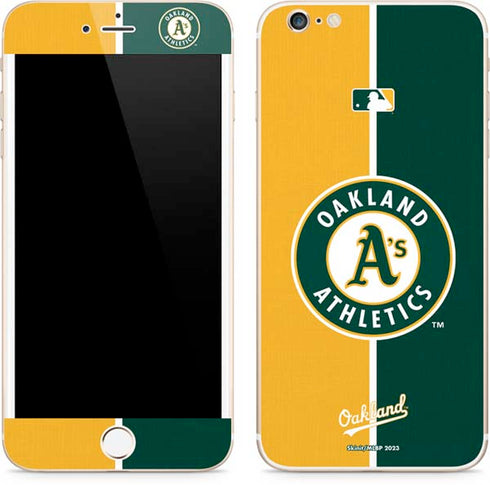 MLB Oakland Athletics Split iPhone 6/6s Plus Skin
