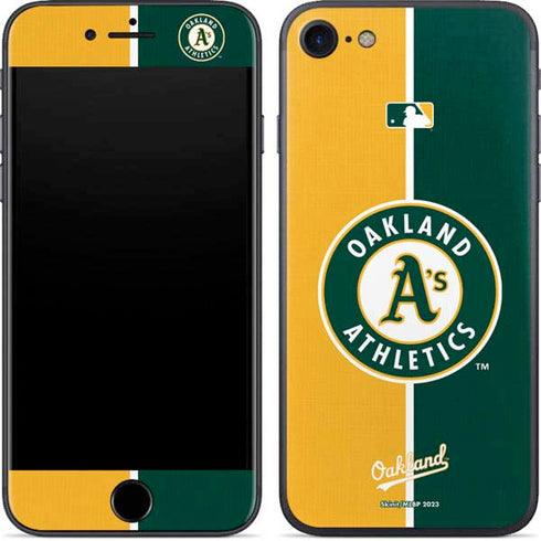 MLB Oakland Athletics Split iPhone 7 Skin