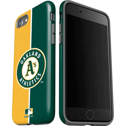 MLB Oakland Athletics Split iPhone SE (2nd & 3rd Gen) Pro Case