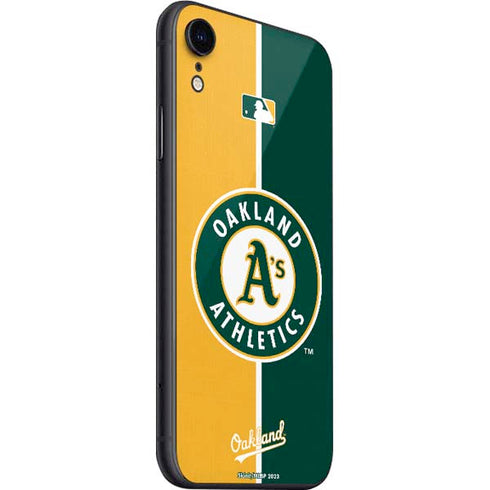 MLB Oakland Athletics Split iPhone SE (2nd & 3rd Gen) Skin