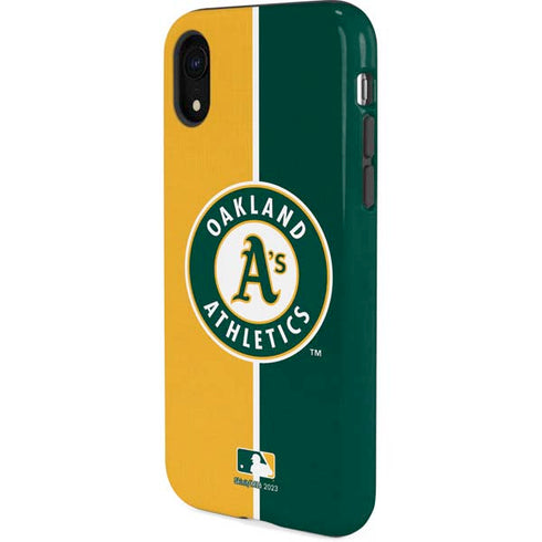 MLB Oakland Athletics Split iPhone XR Pro Case