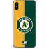 MLB Oakland Athletics Split iPhone XS Skin