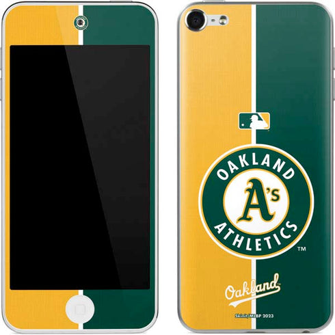 MLB Oakland Athletics Split Apple iPod Skin