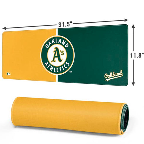 MLB Oakland Athletics Split Gaming Mouse Pad