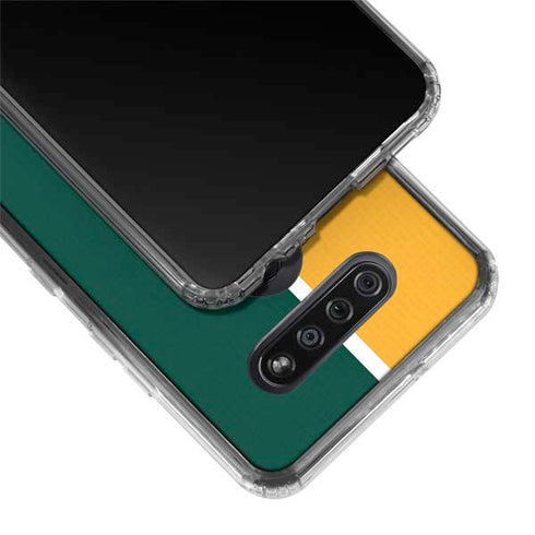 MLB Oakland Athletics Split LG K51/Q51 Clear Case