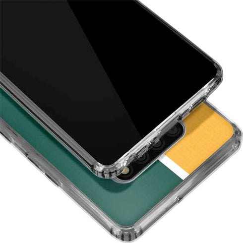 MLB Oakland Athletics Split LG Stylo 6 Clear Case