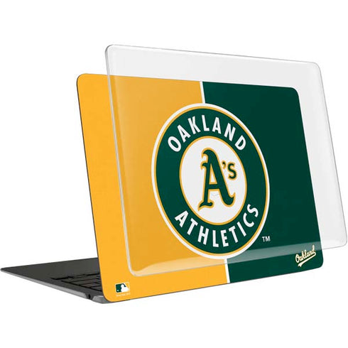 MLB Oakland Athletics Split MacBook Air 15in (2023-2025) Case plus Skin