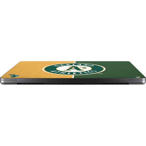 MLB Oakland Athletics Split MacBook Pro 14in (2021-24) Skin