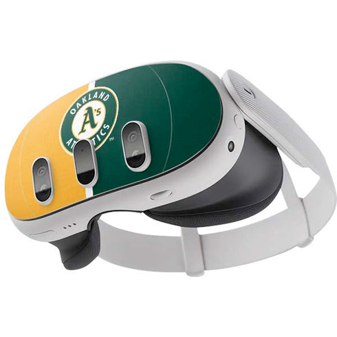 MLB Oakland Athletics Split Meta Quest 3 Skin