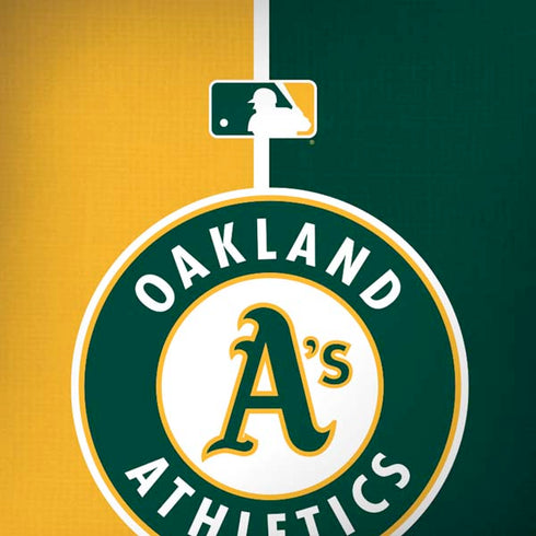MLB Oakland Athletics Split Moto G6 Skin