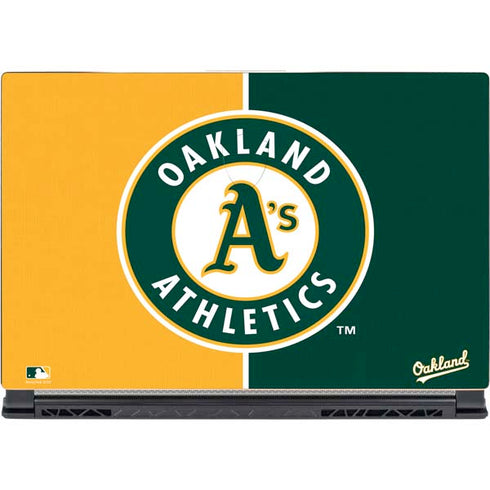 MLB Oakland Athletics Split MSI GS65 Stealth Laptop Skin