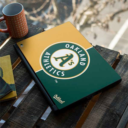 MLB Oakland Athletics Split MSI GS65 Stealth Laptop Skin